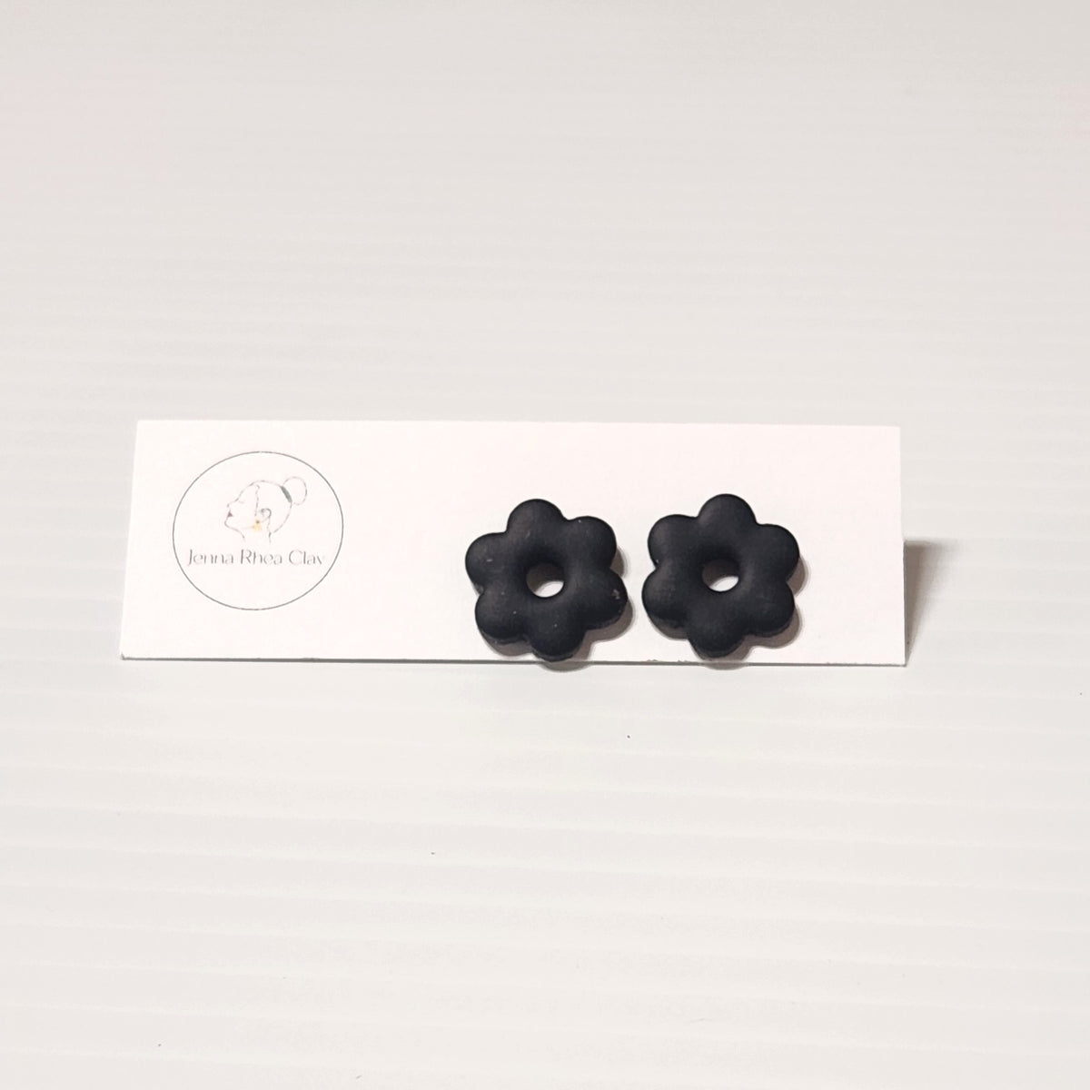 Flower Stud Polymer Clay Earrings