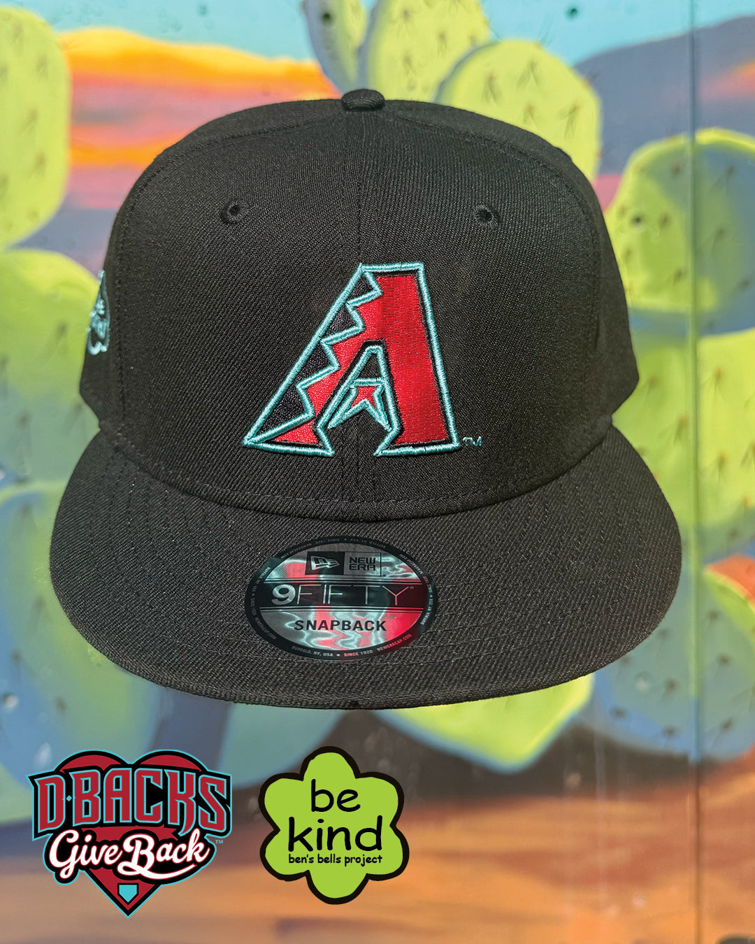 D-Backs x Ben's Bells Snapback Hat