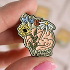 Enamel Pin - Be Kind To Your Mind