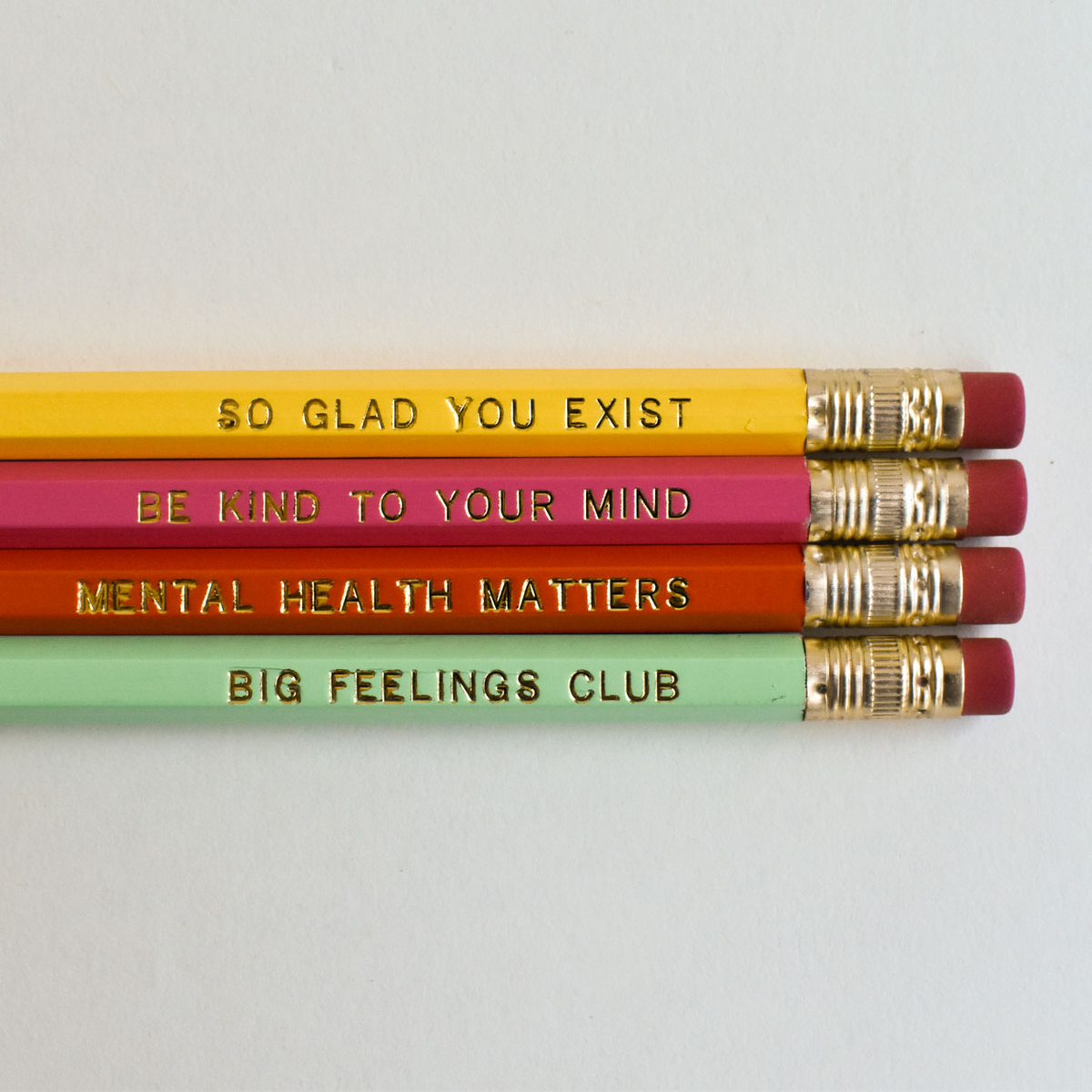 Mental Health Pencil Set