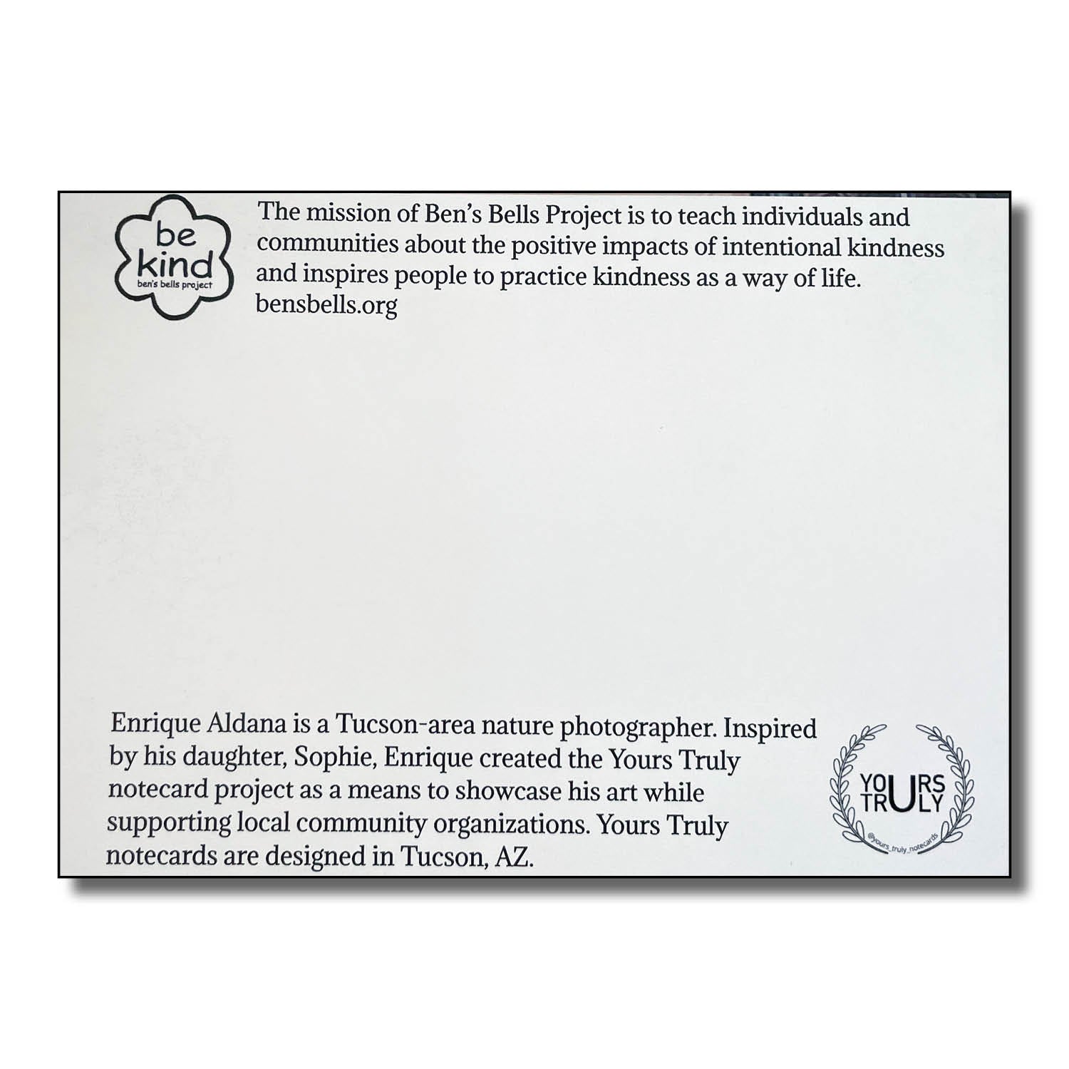Card - Yours Truly (6 pack Assorted)