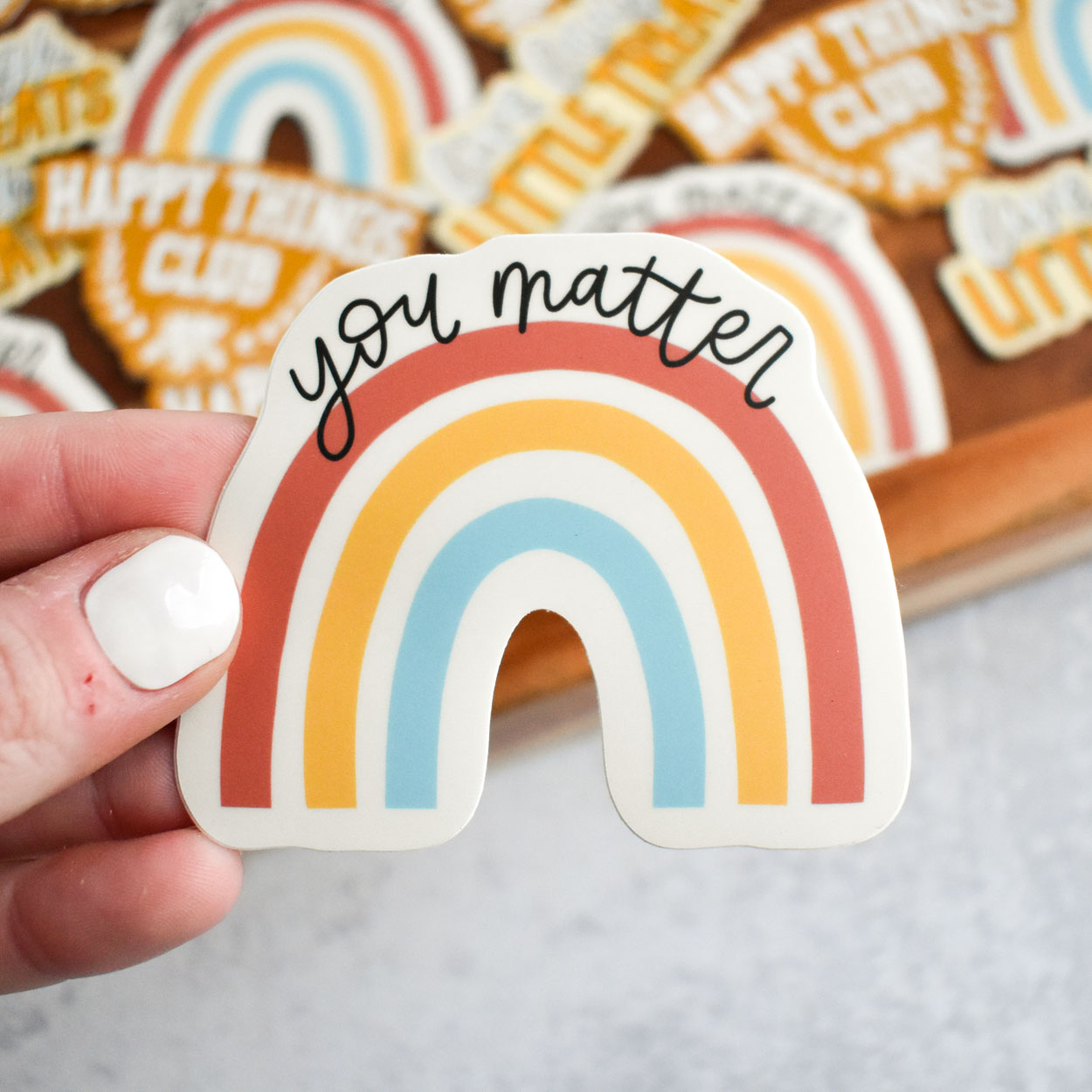 Vinyl Sticker - You Matter