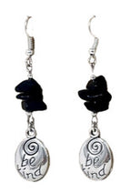 Earrings - Be Kind with Gemstone Beads