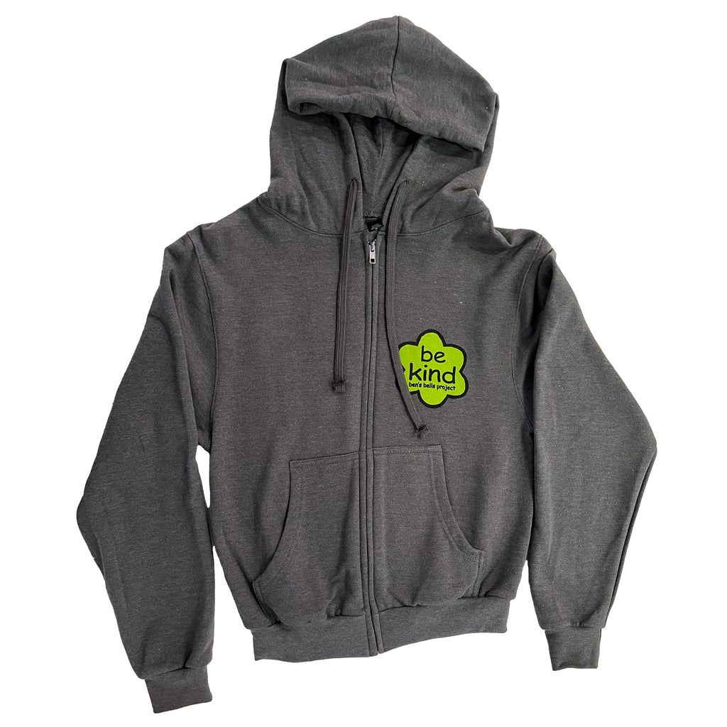 Zip-up Hoodie - Heather Gray