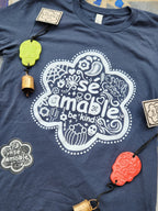 Sé Amable Tshirt - Vintage Navy