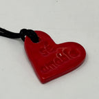 Heart Necklace "Be Kind"