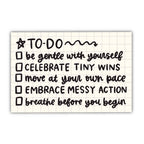 Vinyl Sticker - Gentle To-Do List