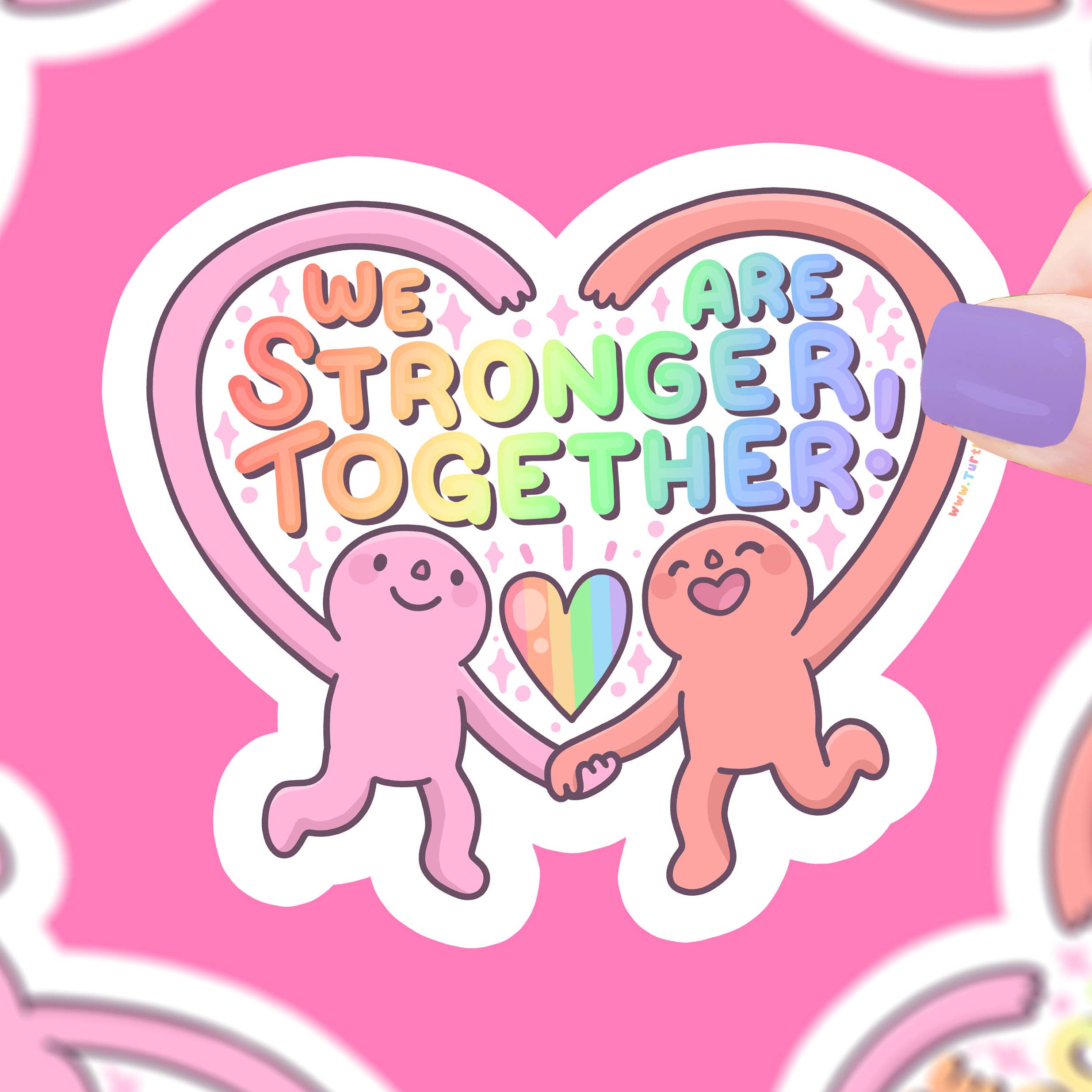 Vinyl Sticker - Stronger Together