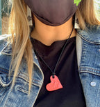 Heart Necklace "Be Kind"