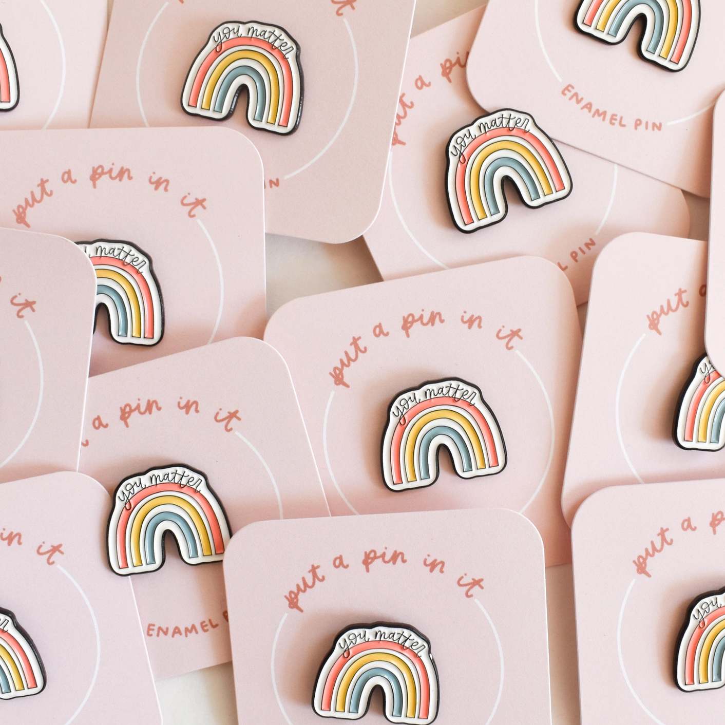 Enamel Pin - You Matter