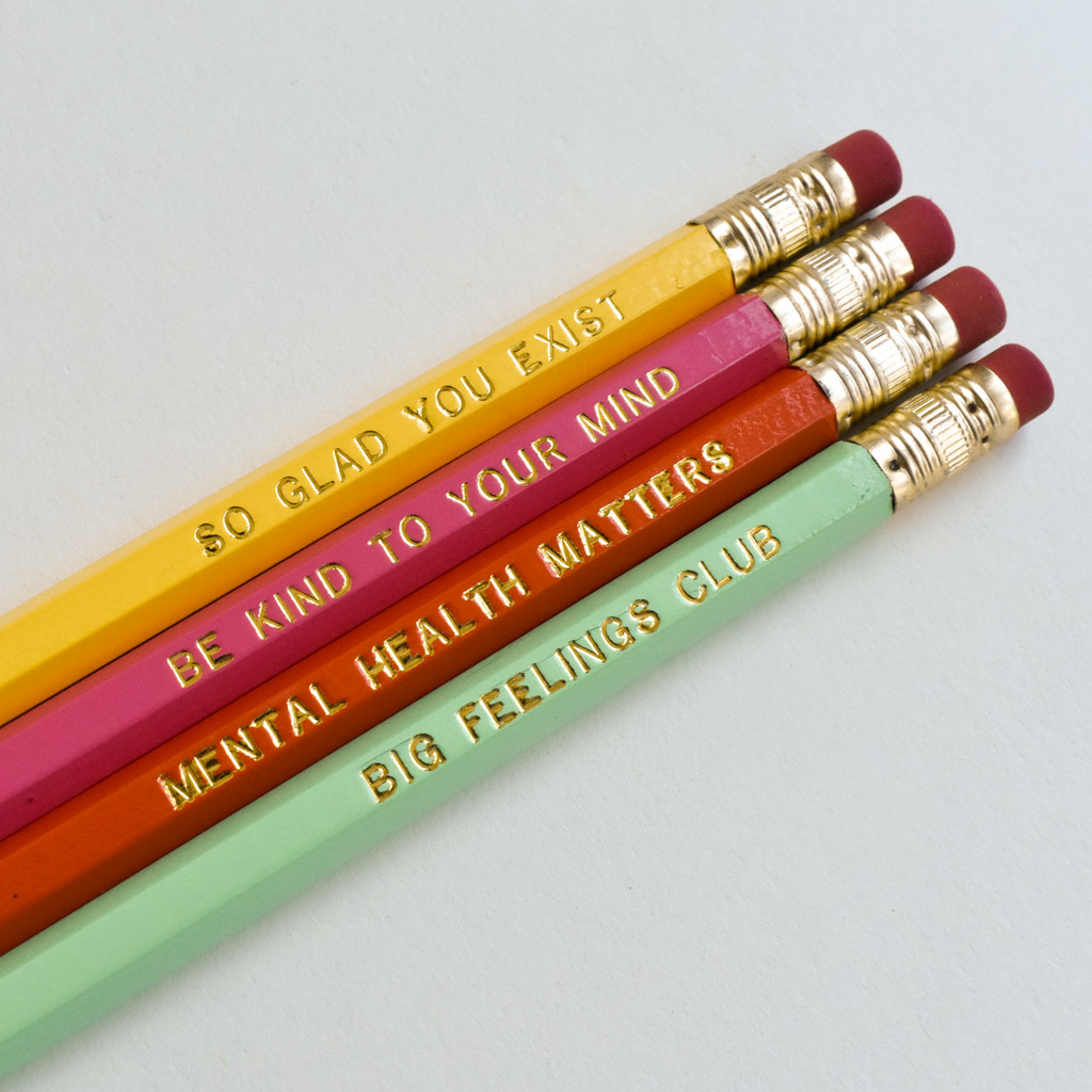 Mental Health Pencil Set