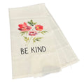 Tea Towel Be Kind Floral