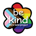 Vinyl Sticker - be kind Flower Pride Inclusive
