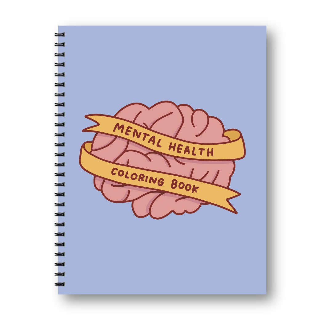 Mental Health Coloring Book