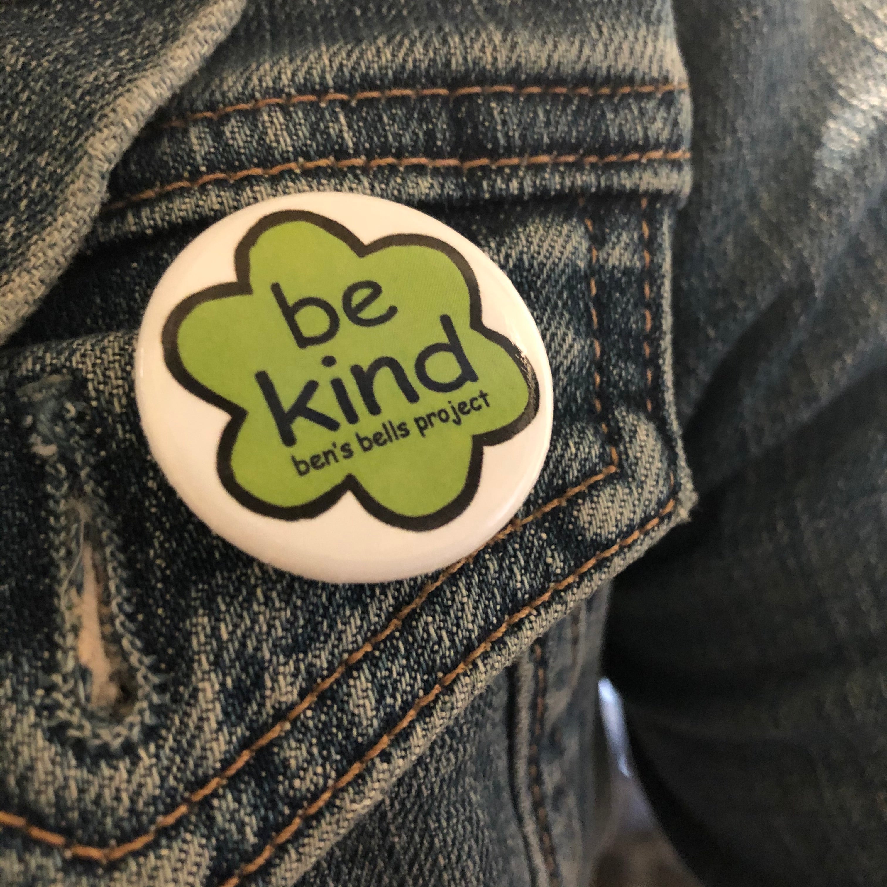 Button - "Be Kind" Logo 1.25"