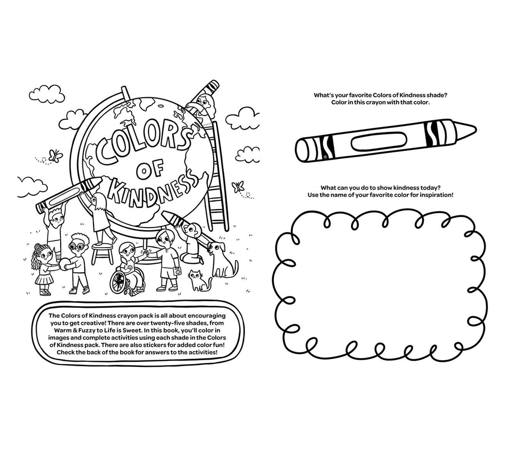 Crayola Colors of Kindness - Coloring and Activity Book