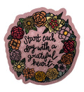 Vinyl Sticker - Grateful Heart