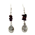 Earrings - Be Kind with Gemstone Beads