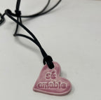 Heart Necklace "Be Kind"