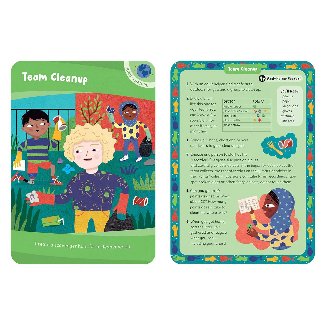 Kind Kids Activity Cards