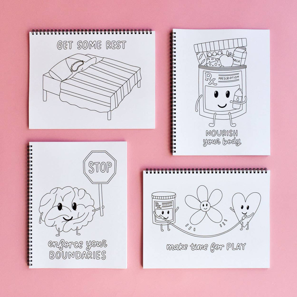 Self-Care Coloring Book