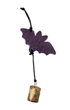 Bat Ornament -  Purple