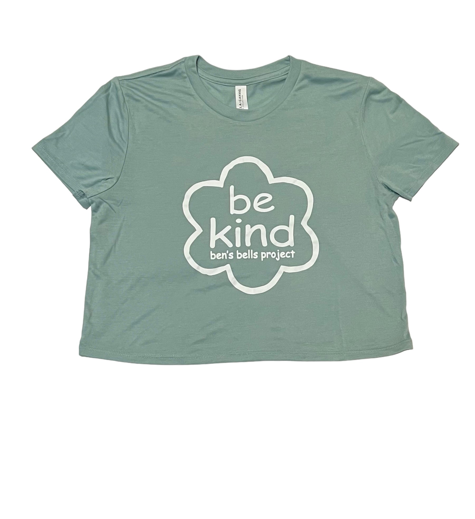 Tee - Adult Flowy Crop Top Small