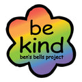 Vinyl Sticker - be kind Flower Pride
