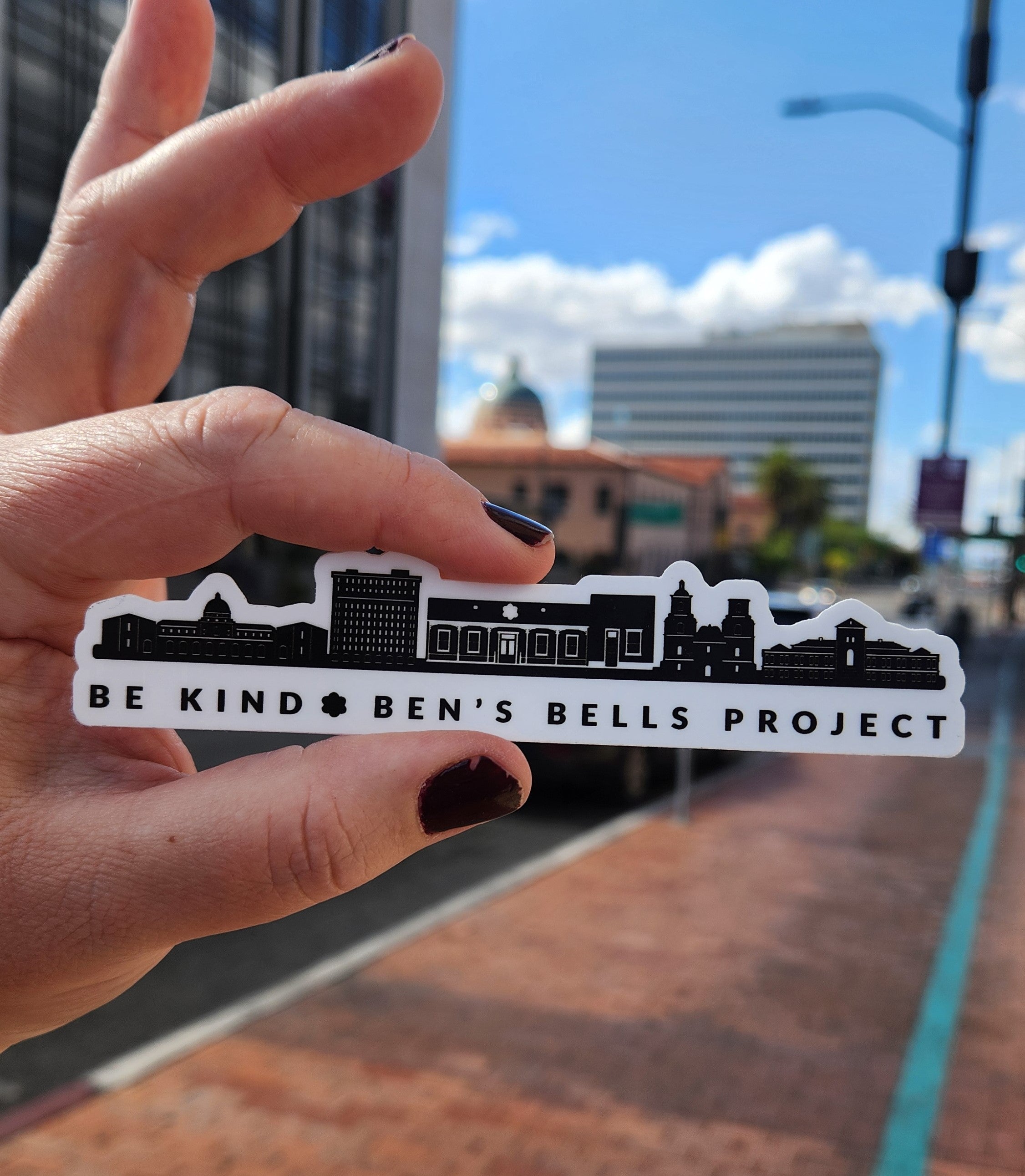 Vinyl Sticker - Downtown Skyline