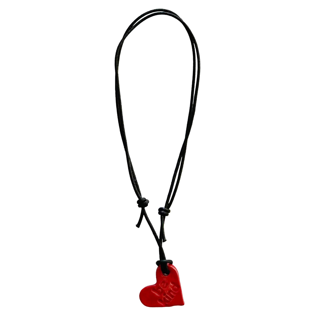 Heart Necklace "Be Kind"