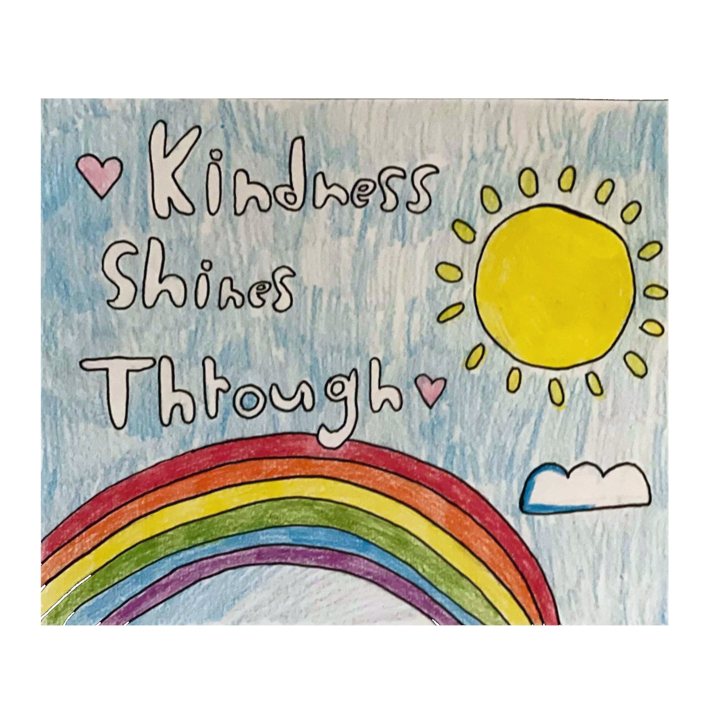 Coaster- Kindness Shines Through