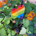 Heart Ornament - Pride Rainbow English